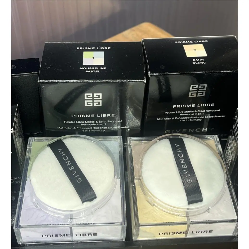 Givenchy Prisme Libre Loose Powder 1 Mousseline Pastel + 2 Satin Blanc