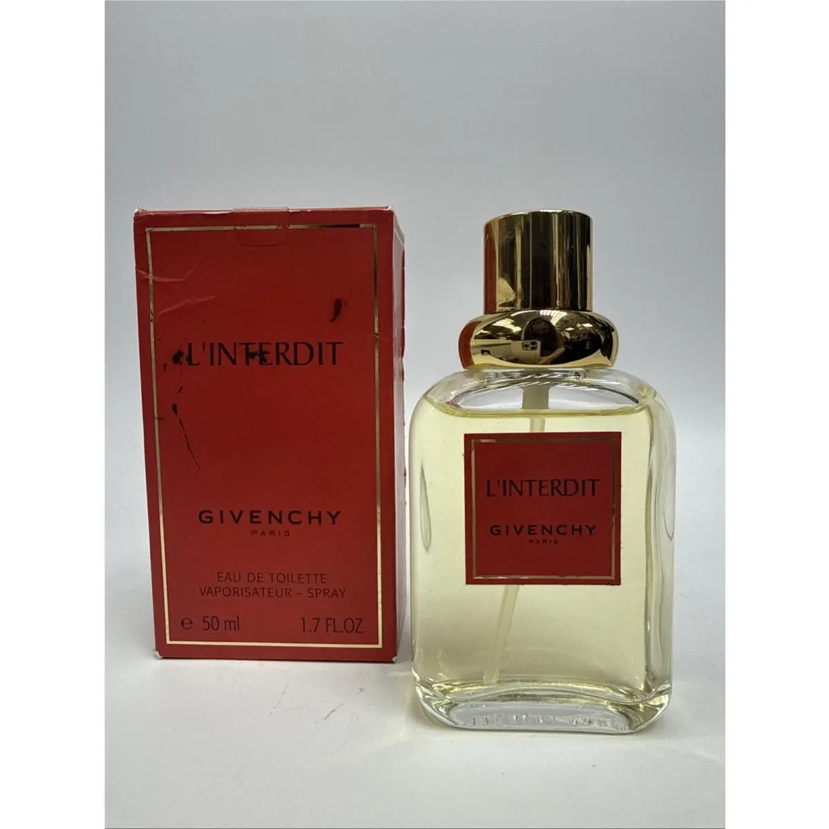 L`interdit Givenchy 1.7 Fl.oz/50mL Edt Spray For Women As Seen In Pictures