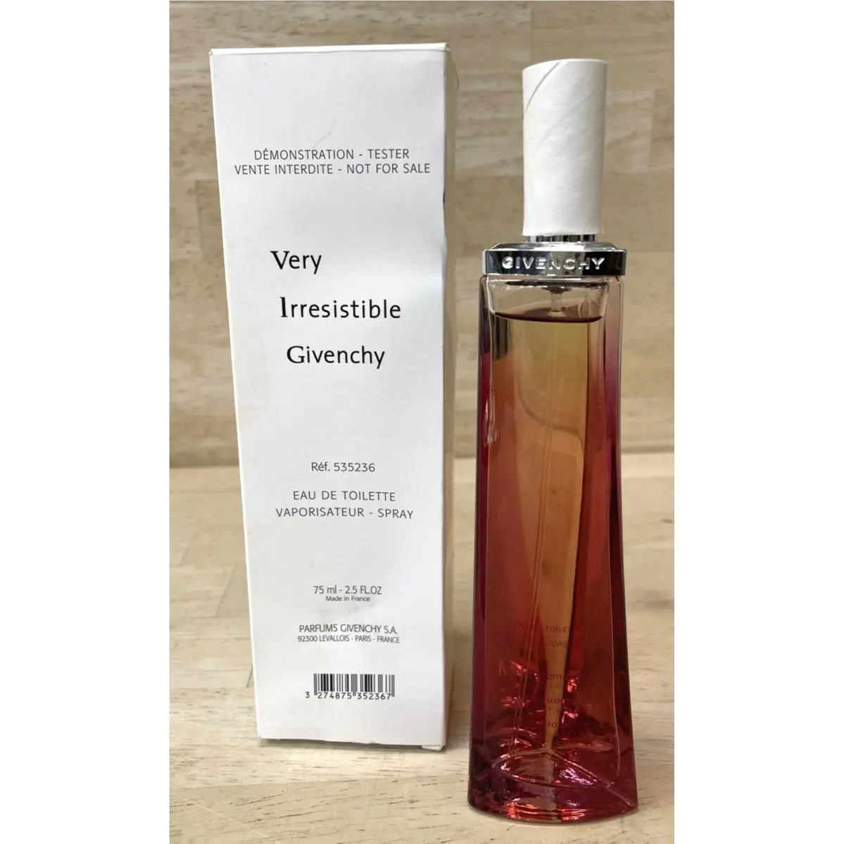 Givenchy Very Irresistible Edt 75ml / 2.5fl.oz Vintage 2003 Ref 535236