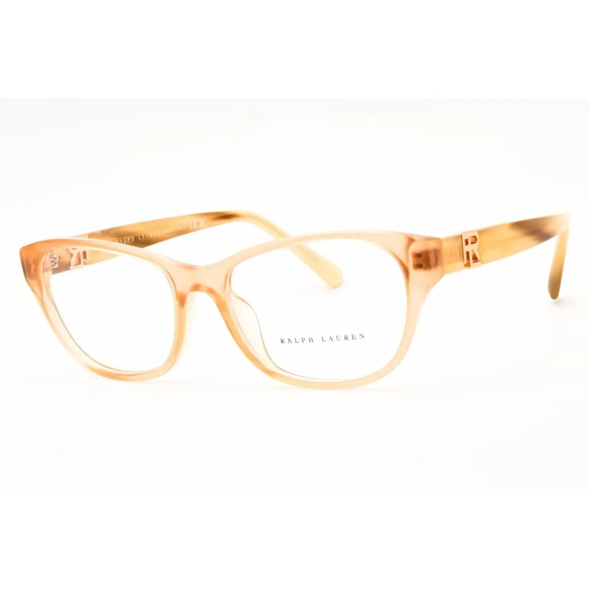 Ralph Lauren RL6237U 6110 Transparent Peach Pink 54mm Eyeglasses