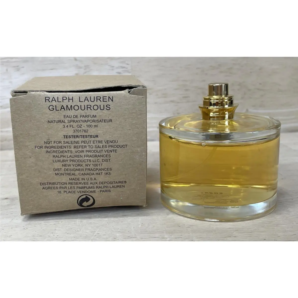 Ralph Lauren Glamourous Eau de Parfum 3.4 Oz. 100ml W Box