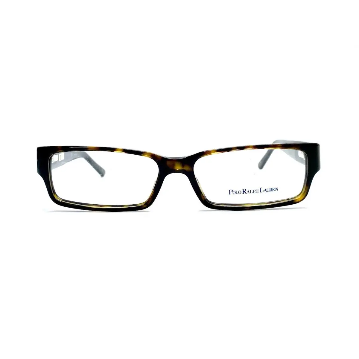 Polo Ralph Lauren Brown Tortoise Rectangular Glasses Italy 2039 54 15 140