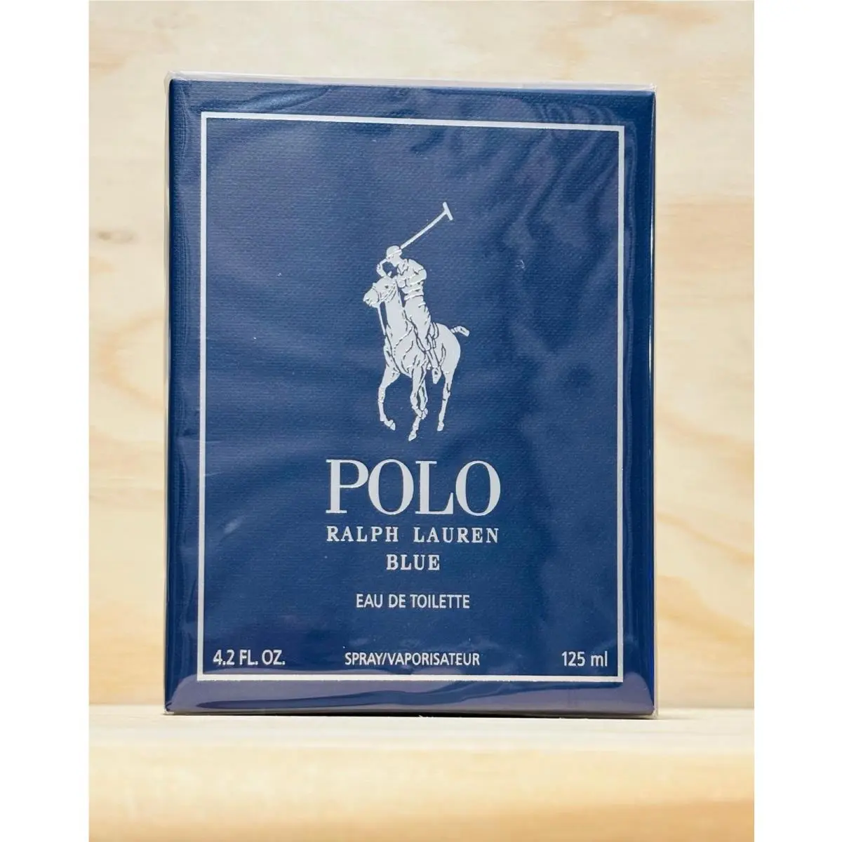 Polo Blue By Ralph Lauren Edt Spray 4.2 oz / 125 ml Box