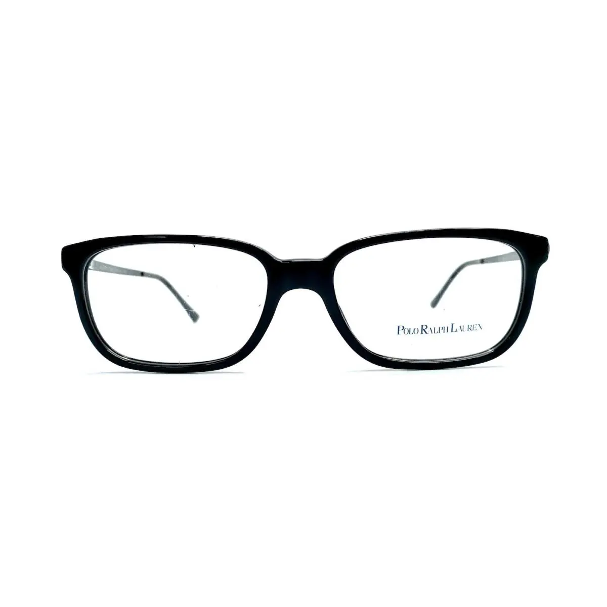 Polo Ralph Lauren Black Rectangular Glasses Italy Polo 2087 5001 56 16 140