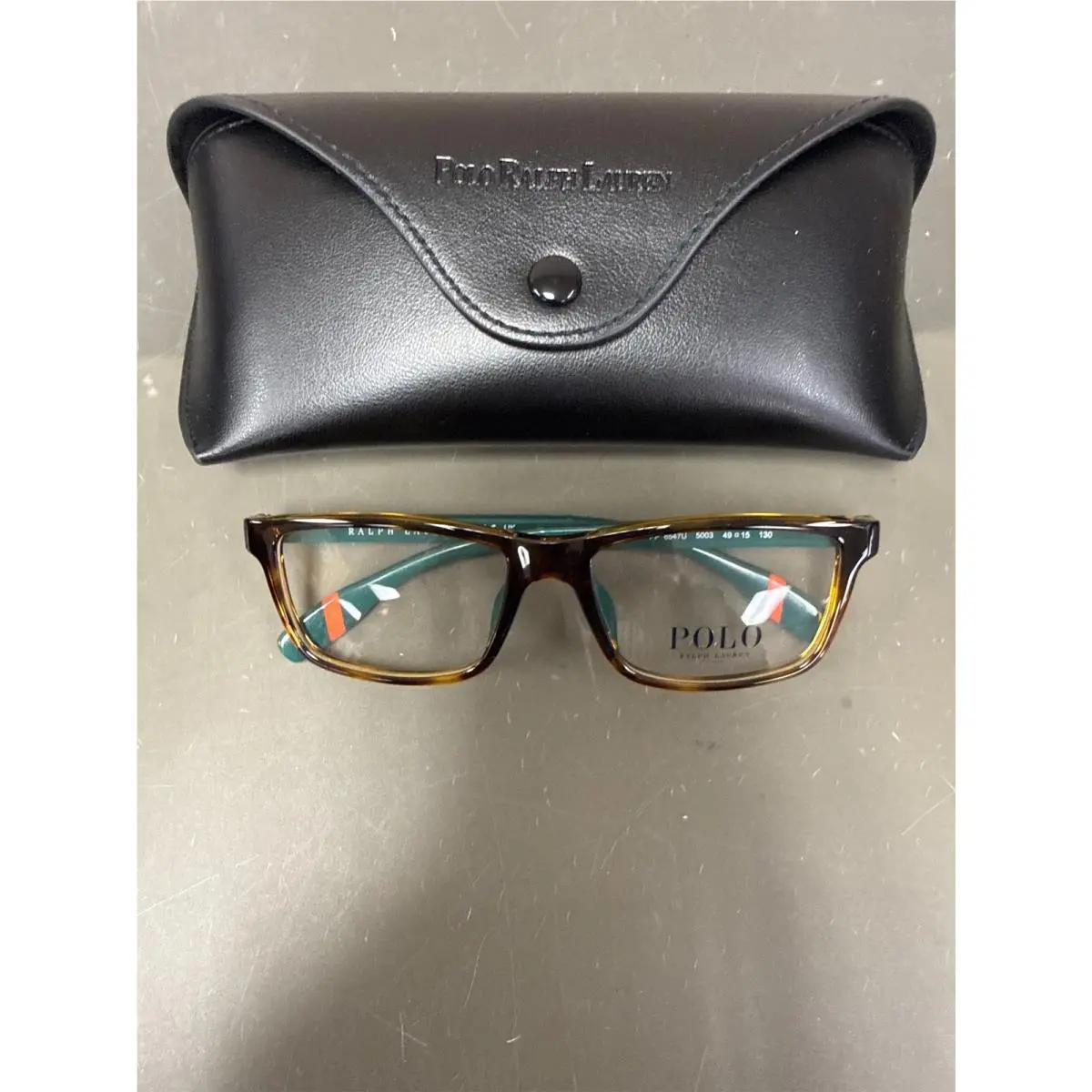 Polo Ralph Lauren 8547U 130/49-15 Shiny Havana Demo Lens