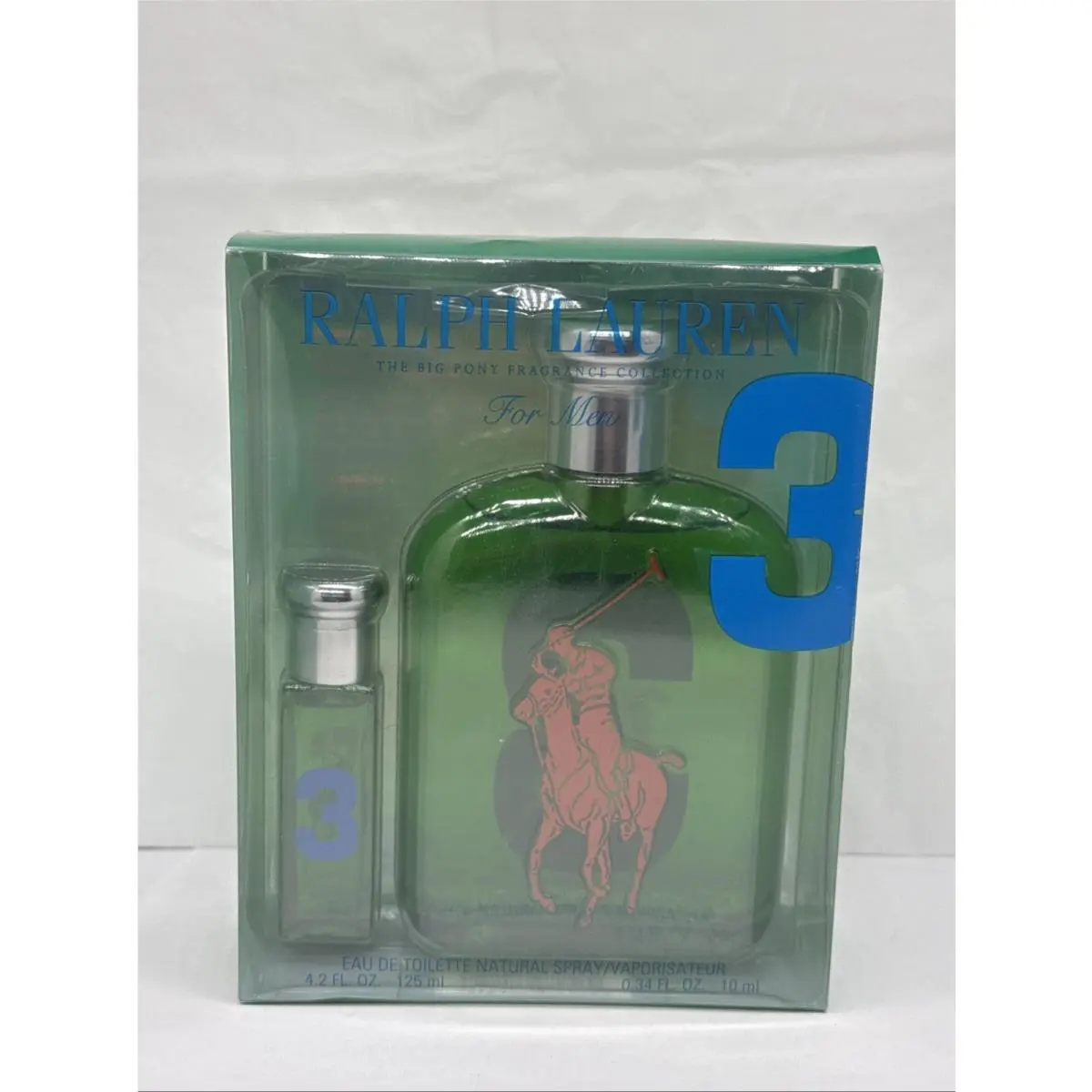 The Big Fragrance Collection 3 By Ralph Lauren EDT125ml/4.2ozspray-10ml/0.34oz