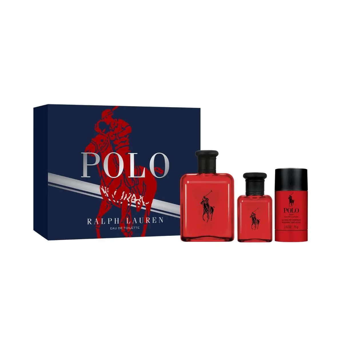 Men s Cologne Set Polo Red Eau de Toilette 4.2 Fl Oz Ralph Lauren Mens Value