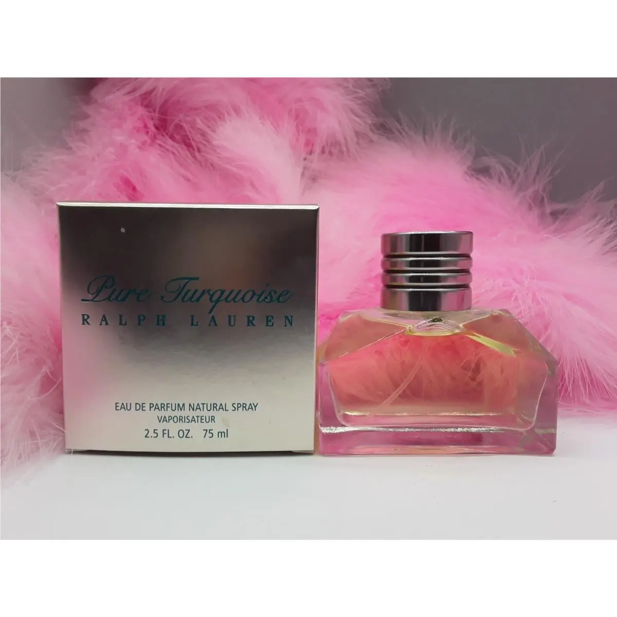 Pure Turquoise by Ralph Lauren Parfum Perfume 2.5 Oz /75 ml -no Cap