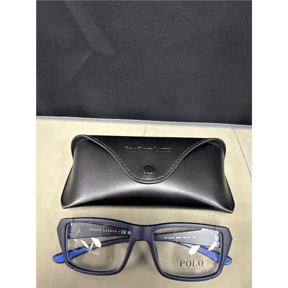 Polo Ralph Lauren 2275U Matte Transparent Blue 145/55-16 Demo Lens