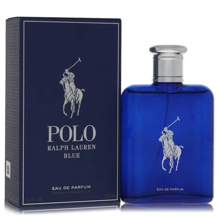 Polo Blue by Ralph Lauren Eau De Parfum Spray 4.2 oz