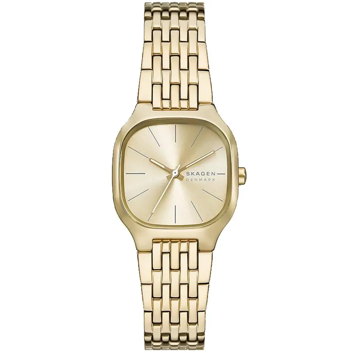 Skagen Women`s Mellem Lille Gold Dial Watch - SKW3162