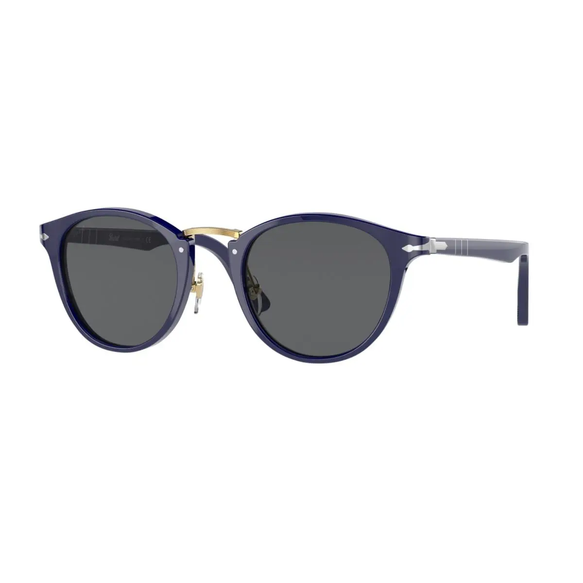 Persol Sunglasses PO3108S 1144B1 Dark Blue Frmae with Gray Lens