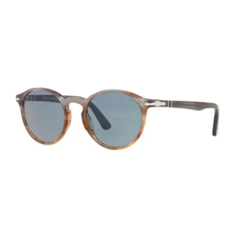 Persol PO3171S 113756 Terra Di Siena / Azure Gradient Blue Sunglasses 49MM