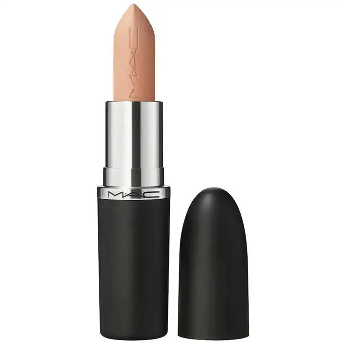 100%Authentic Mac Silky Matte 12HR Wear Lipstick 26shades 0.12 oz / 3.5 g Acting Natural - warmed-toned light nude beige by MAC Cosmetics