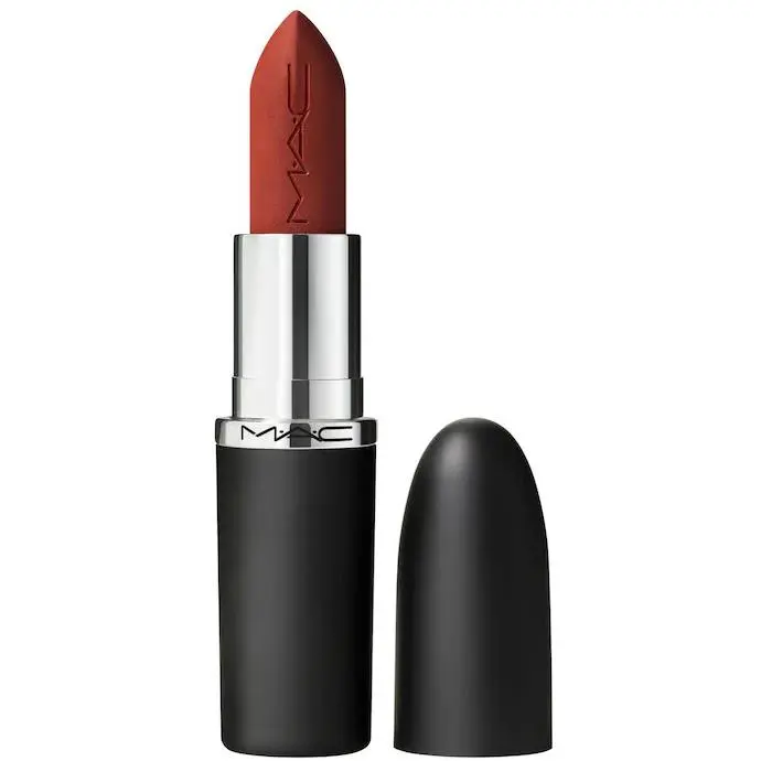 100%Authentic Mac Silky Matte 12HR Wear Lipstick 26shades 0.12 oz / 3.5 g Marrakesh - intense orange brown by MAC Cosmetics