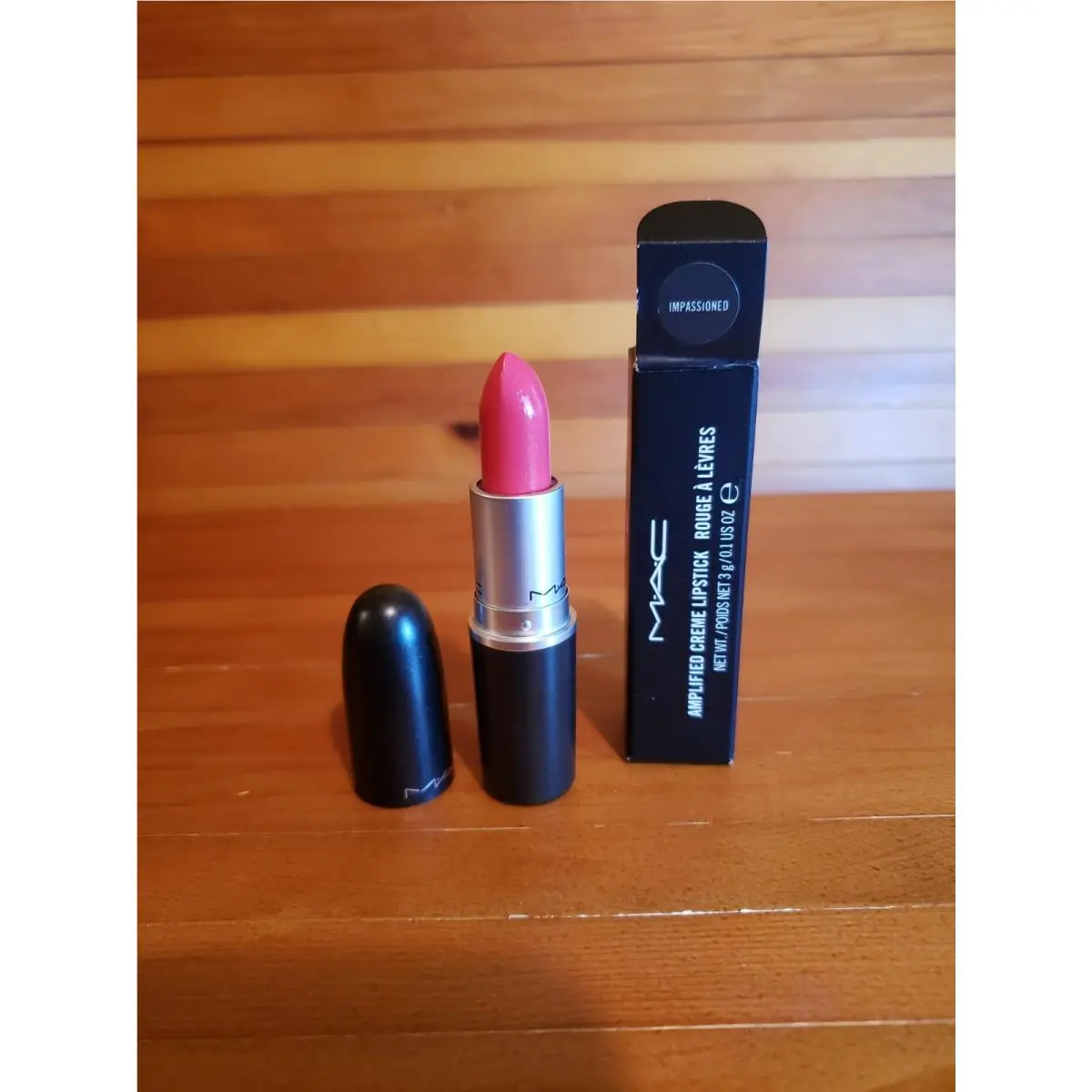 Mac Amplified Creme Lipstick in Impassioned Lip Color Htf Rare