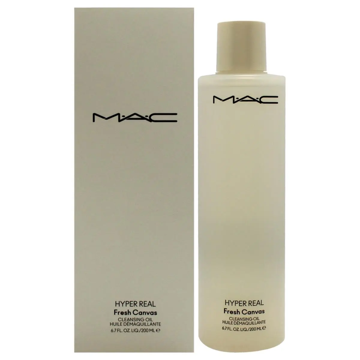 Hyper Real Fresh Canvas Cleansing Oil by Mac For Women - 6.7 oz Cleanser