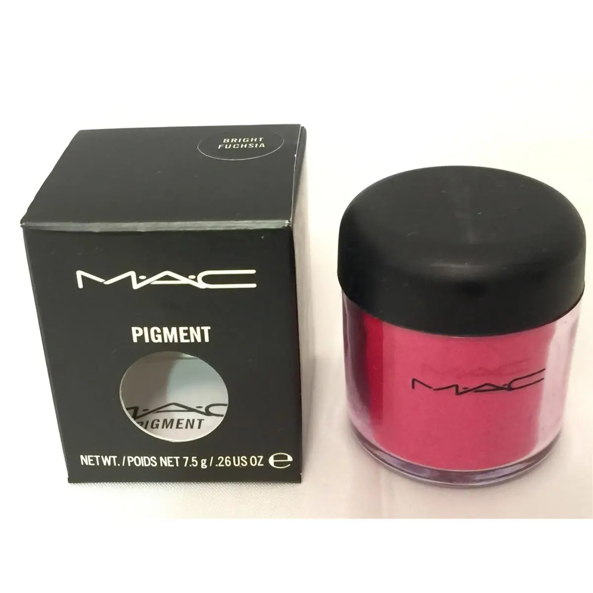 Mac Bright Fuchsia Pigment Eyeshadow Eyeshadow .26OZ/7.5G