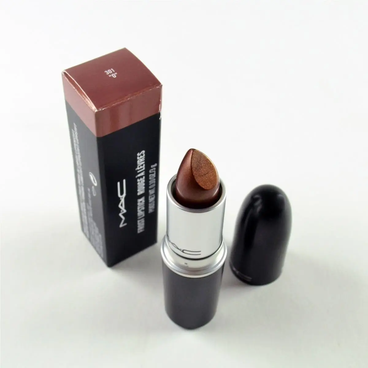 Mac Frost Lipstick O 301 - Full Size 3 g / 0.10 Oz by MAC Cosmetics