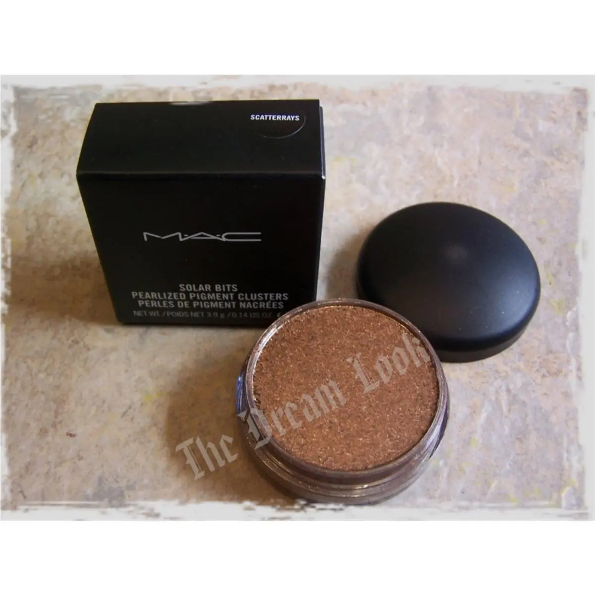 Mac Solar Bits Pigment Eyeshadow Scatterrays