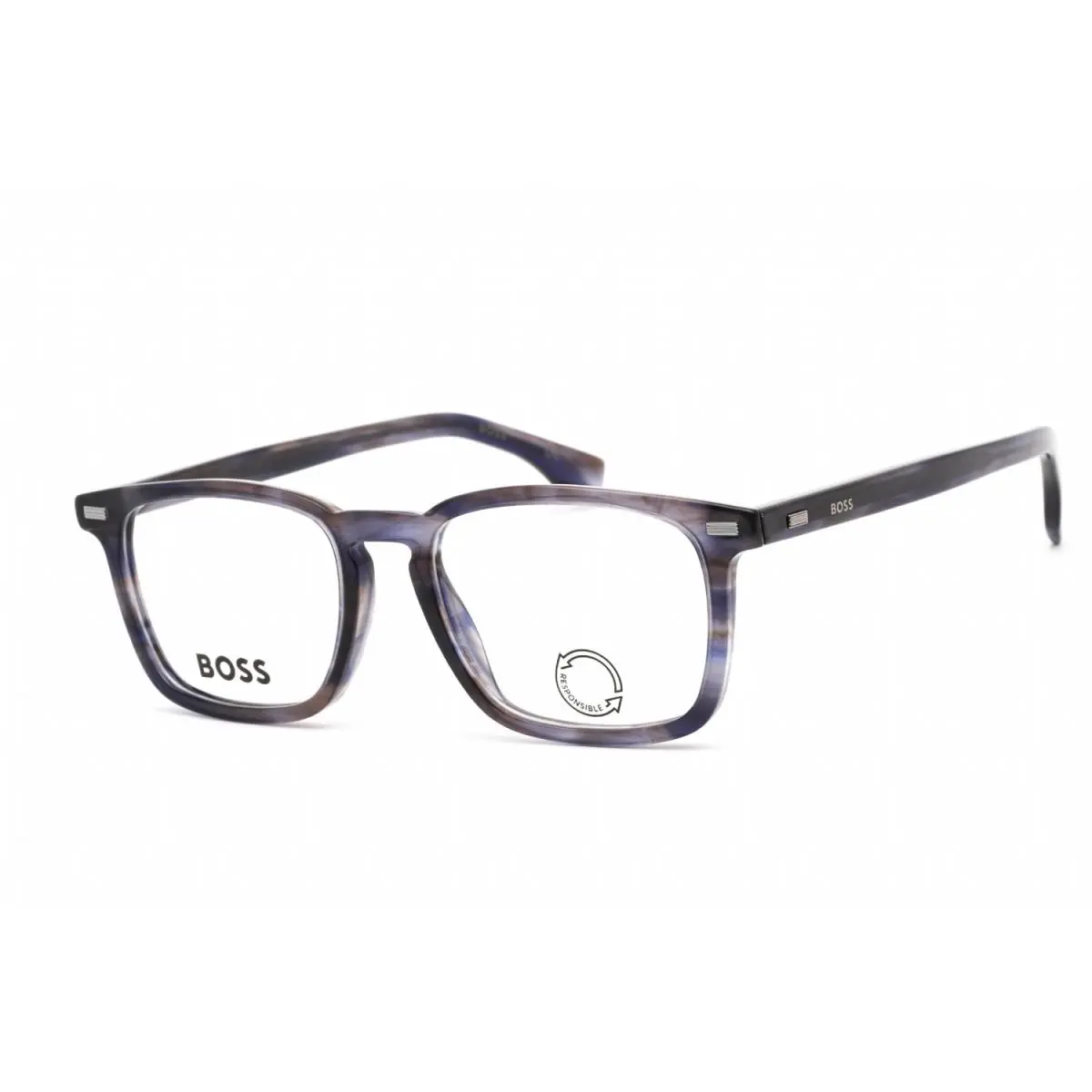 Hugo Boss HB1368-JBW-51 Eyeglasses Frame Size 51mm 18mm 145mm Bluhav 7167367196