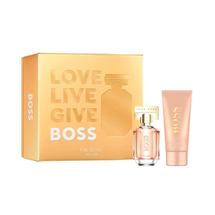 Hugo Boss Ladies The Scent 2pcs Edt Gift Set Fragrances 3616303428624