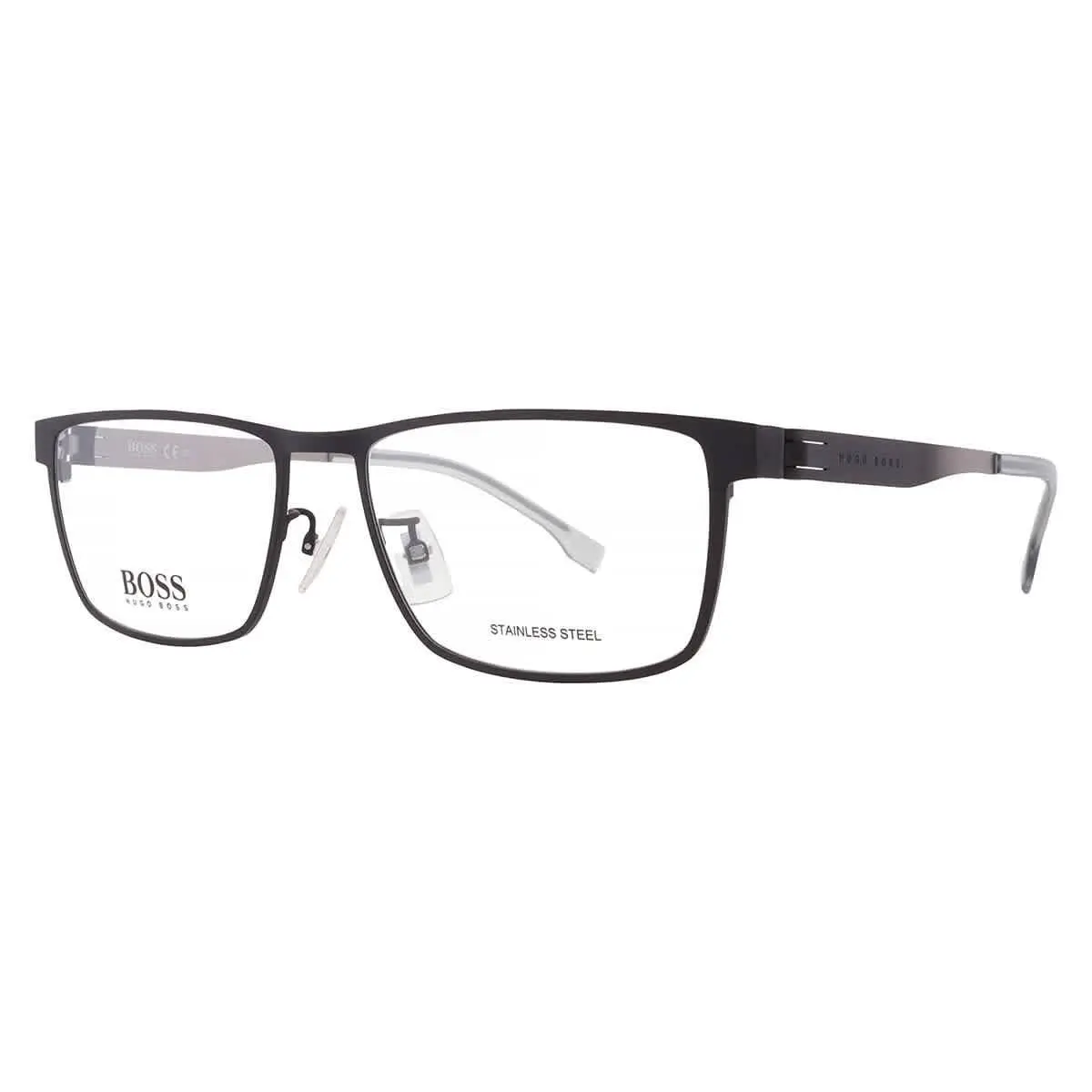 Hugo Boss Demo Rectangular Men`s Eyeglasses Boss 1342/F 0TI7 57 Boss 1342/F 0TI7
