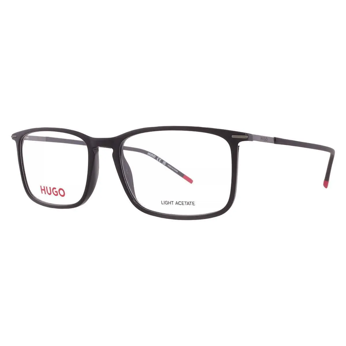 Hugo Boss Demo Rectangular Men`s Eyeglasses HG 1231 0807 55 HG 1231 0807 55