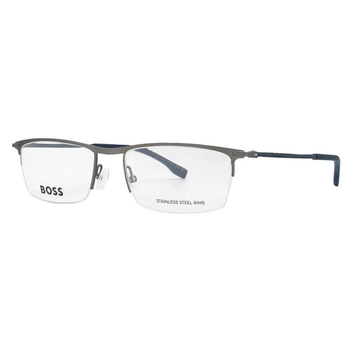 Demo Rectangular Men`s Eyeglasses Boss 0940 02P5 55 Boss 0940 02P5 55 by Hugo Boss