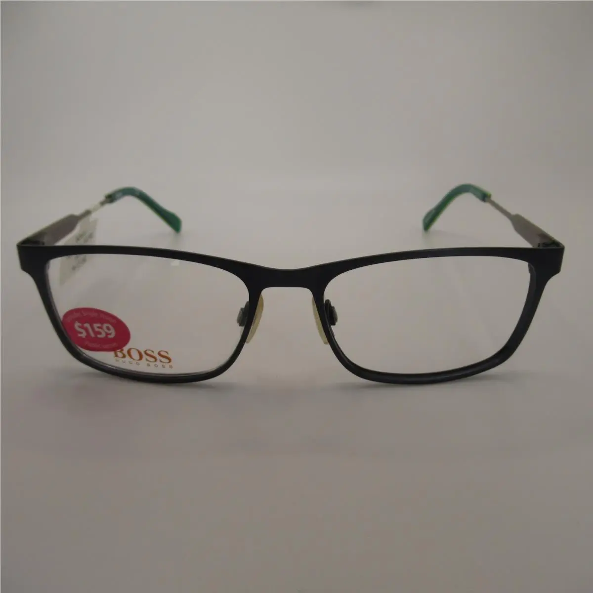 Hugo Boss Orange BO 0231 Lhv Blue Ruthenium Men`s Eyeglass Frames 54-17-140