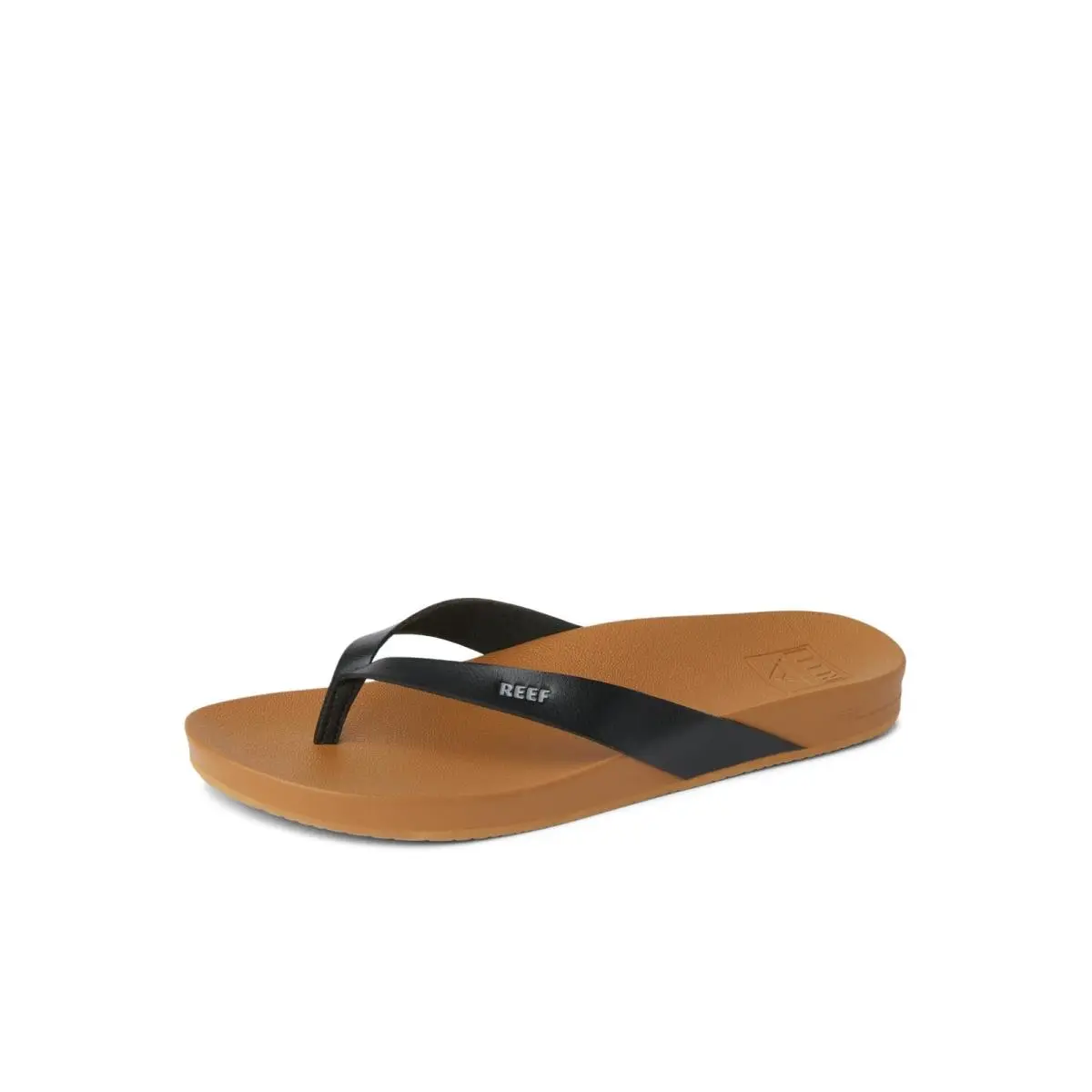 Reef Cushion Court Womens Sandals Black Natural Size 8