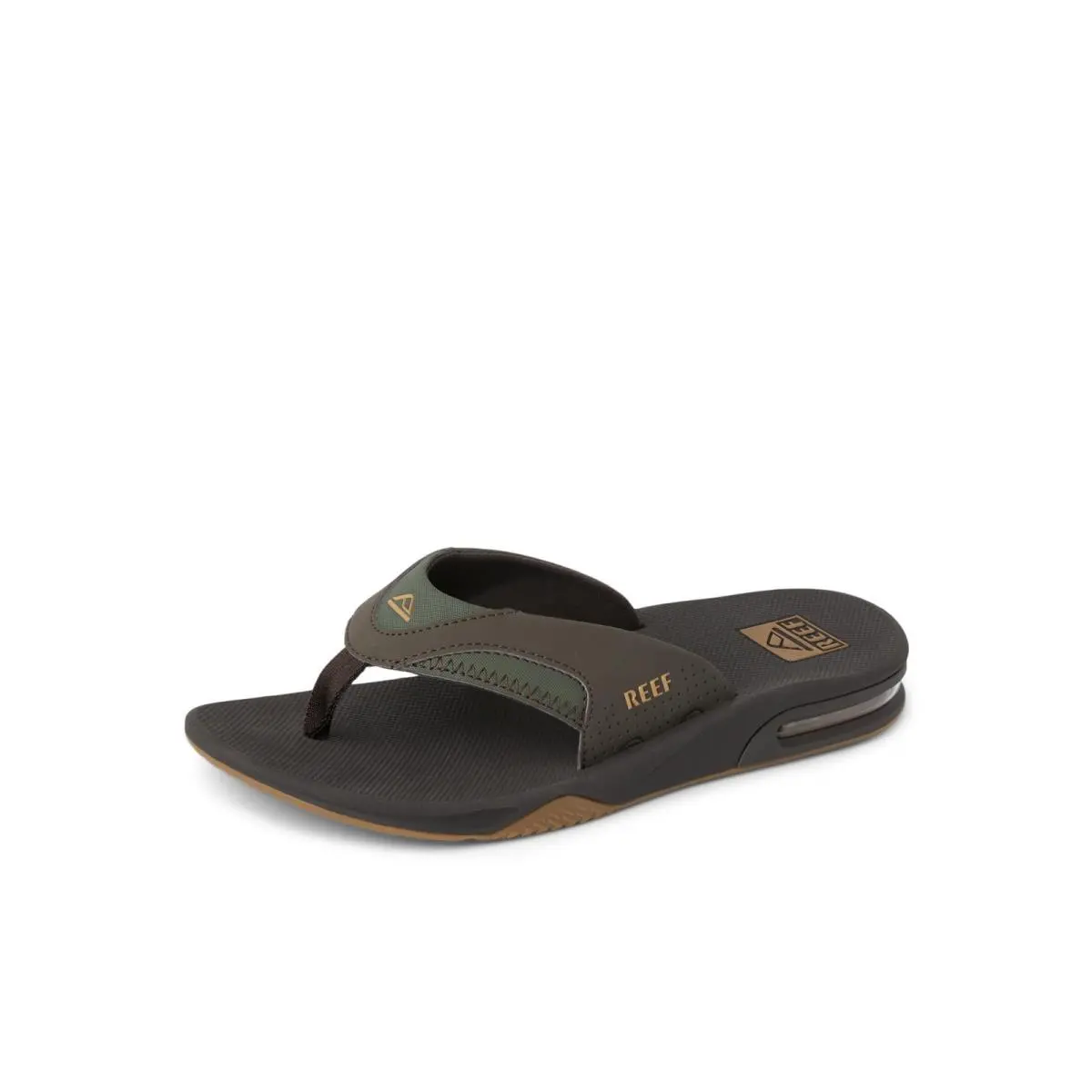 Reef Fanning Mens Sandal Brown-gum 10 10 Brown-gum