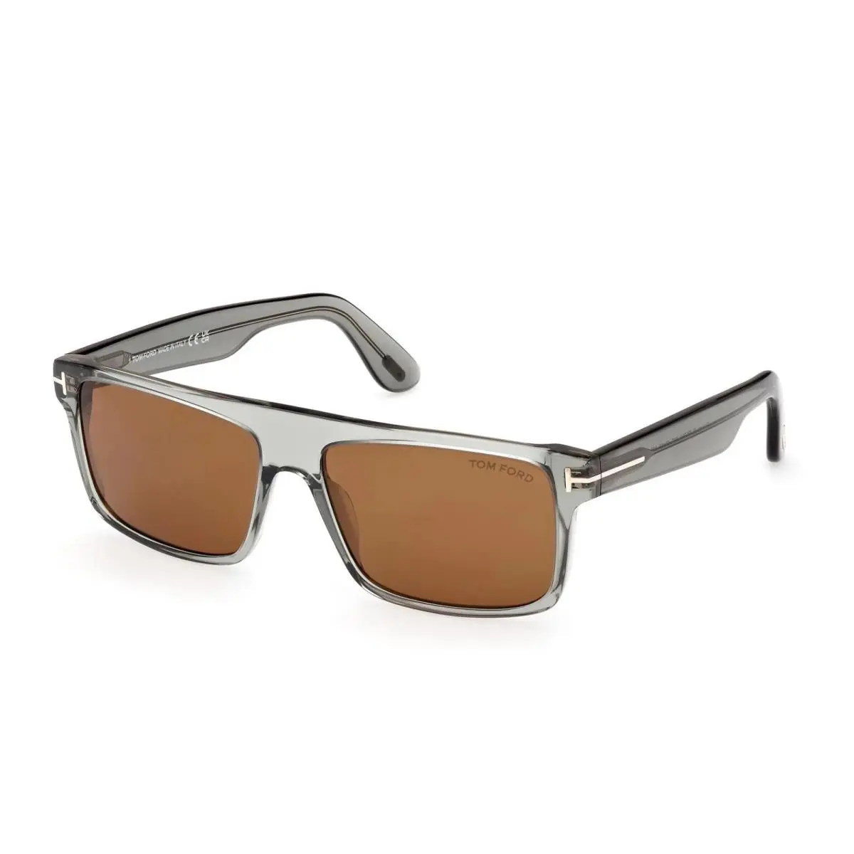 Tom Ford Philippe TF0999/S 20E Transparent Grey Brown Sunglasses