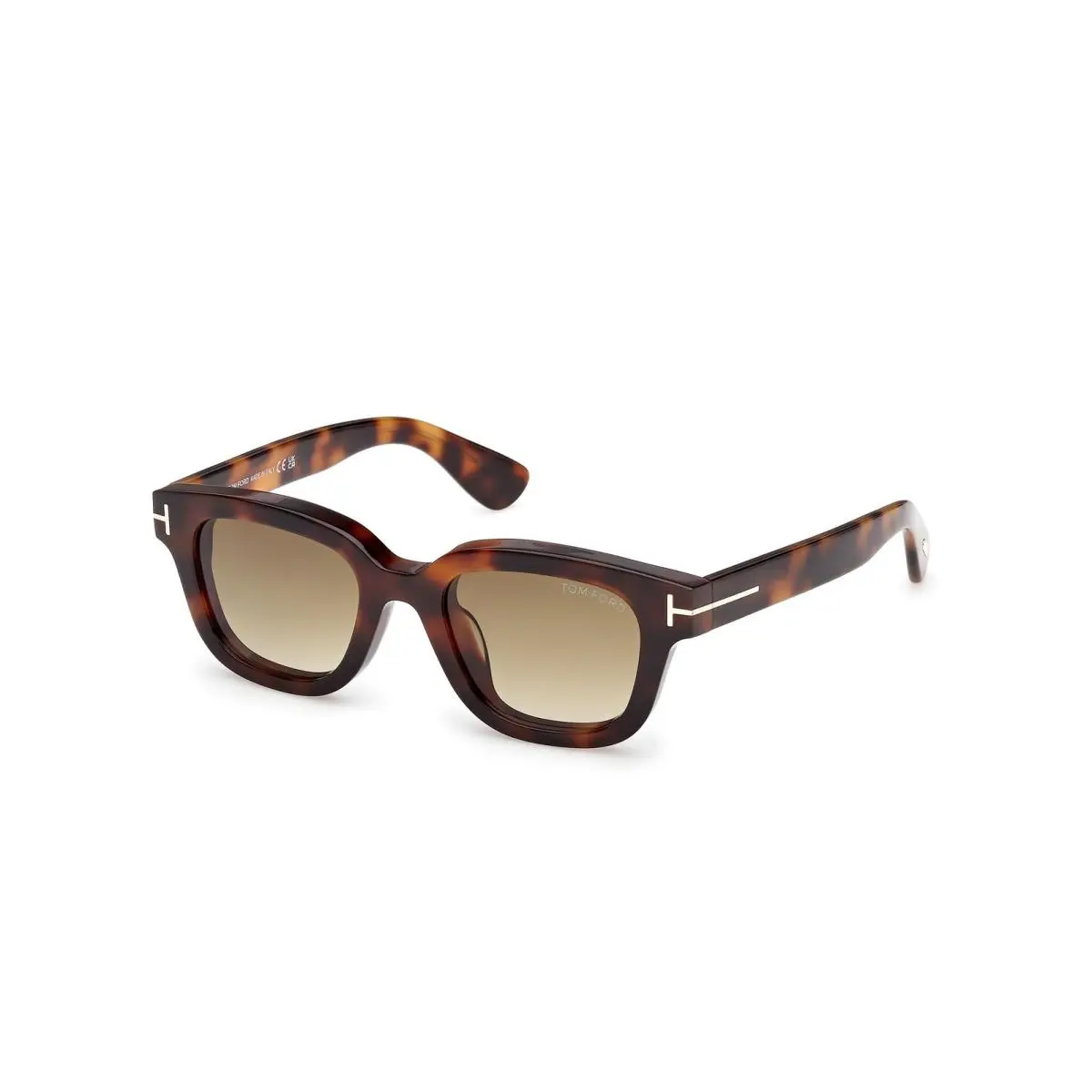 Tom Ford FT1274 D 53F Acetate Blonde Havana Gradient Brown 49mm Men`s Sunglasses