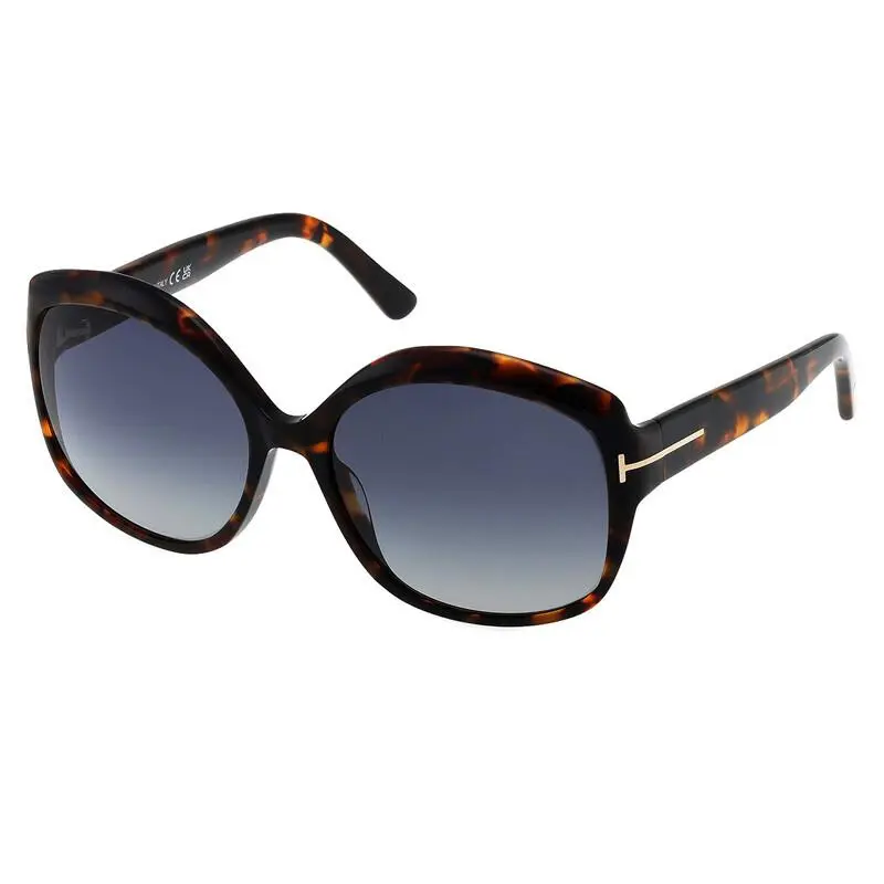 Tom Ford FT0919 55D Shiny Havana/smoke Gradient Polarized 60-17-135