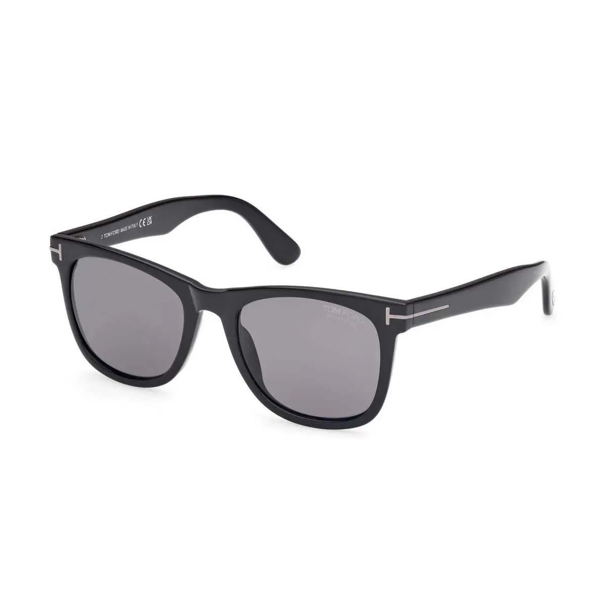 Tom Ford Kevyn TF1099-N 01D Black Grey Polarized Sunglasses