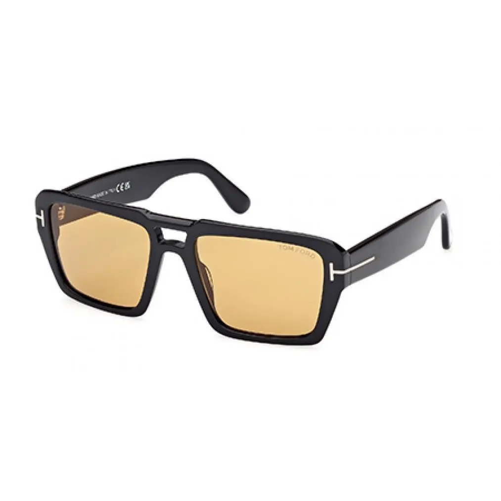 Tom Ford FT 1153 Sunglasses 01E Shiny Black