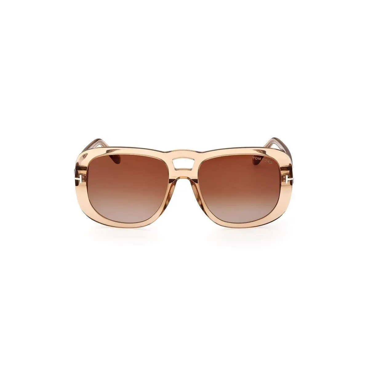 Tom Ford Men 56mm Gradient Aviator Sunglasses Beautiful Chocolate