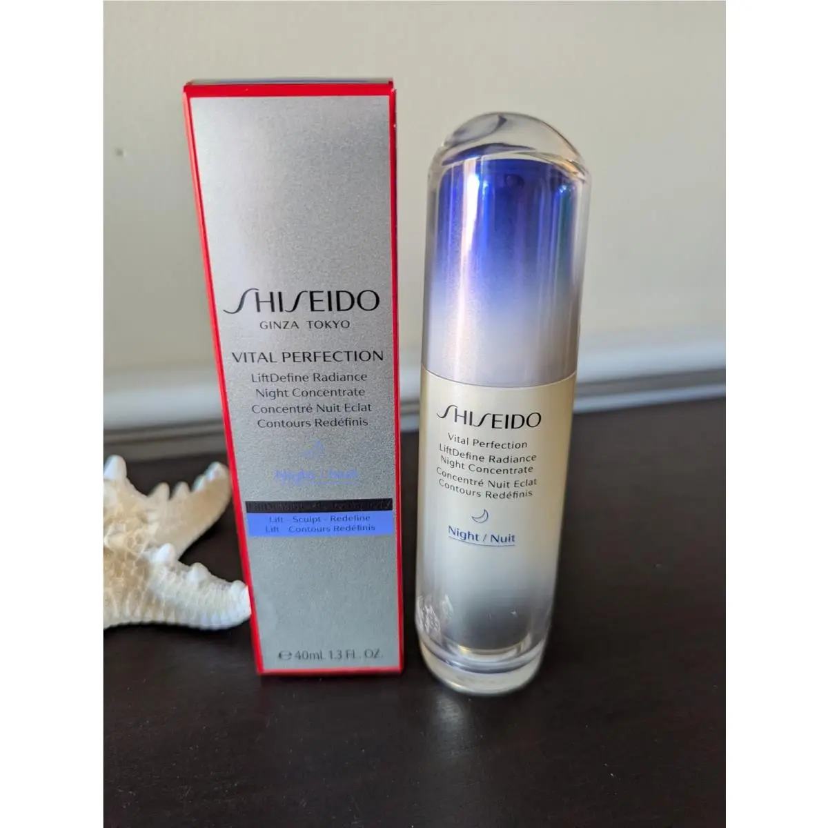 Shiseido Vital Perfection Liftdefine Radiance Night Concentrate 1.3 oz
