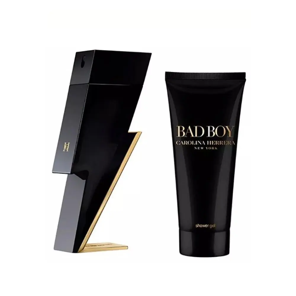 Carolina Herrera Men`s Bad Boy 2pcs Edt Gift Set Fragrances 8411061033906