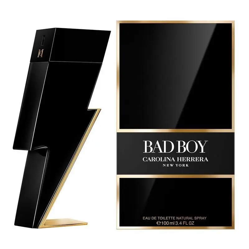 Carolina Herrera Bad Boy Edt 100ml / 3.4 oz Box
