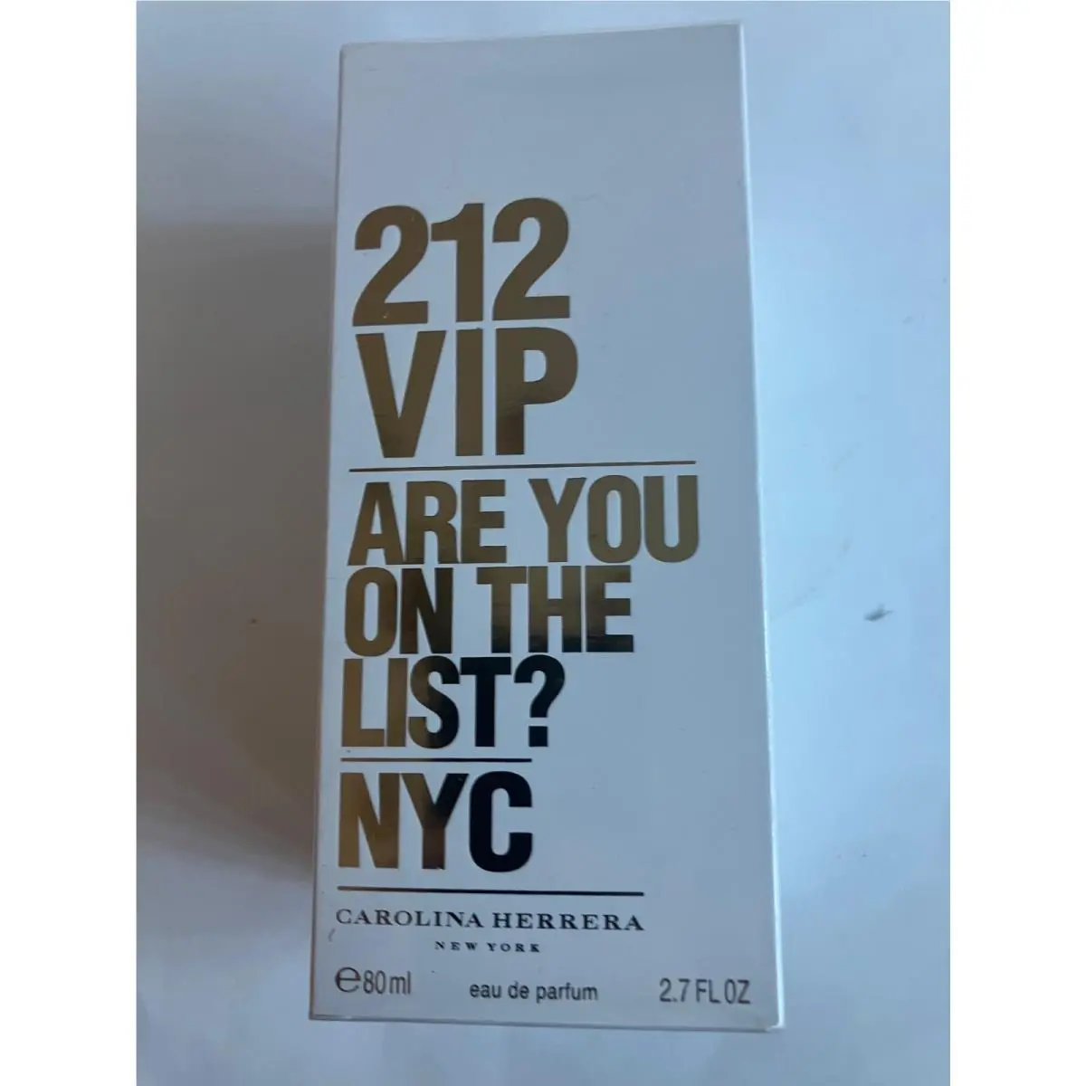 Herrera 212 Vip Are You ON The List 2.7oz Edp Spray For Women