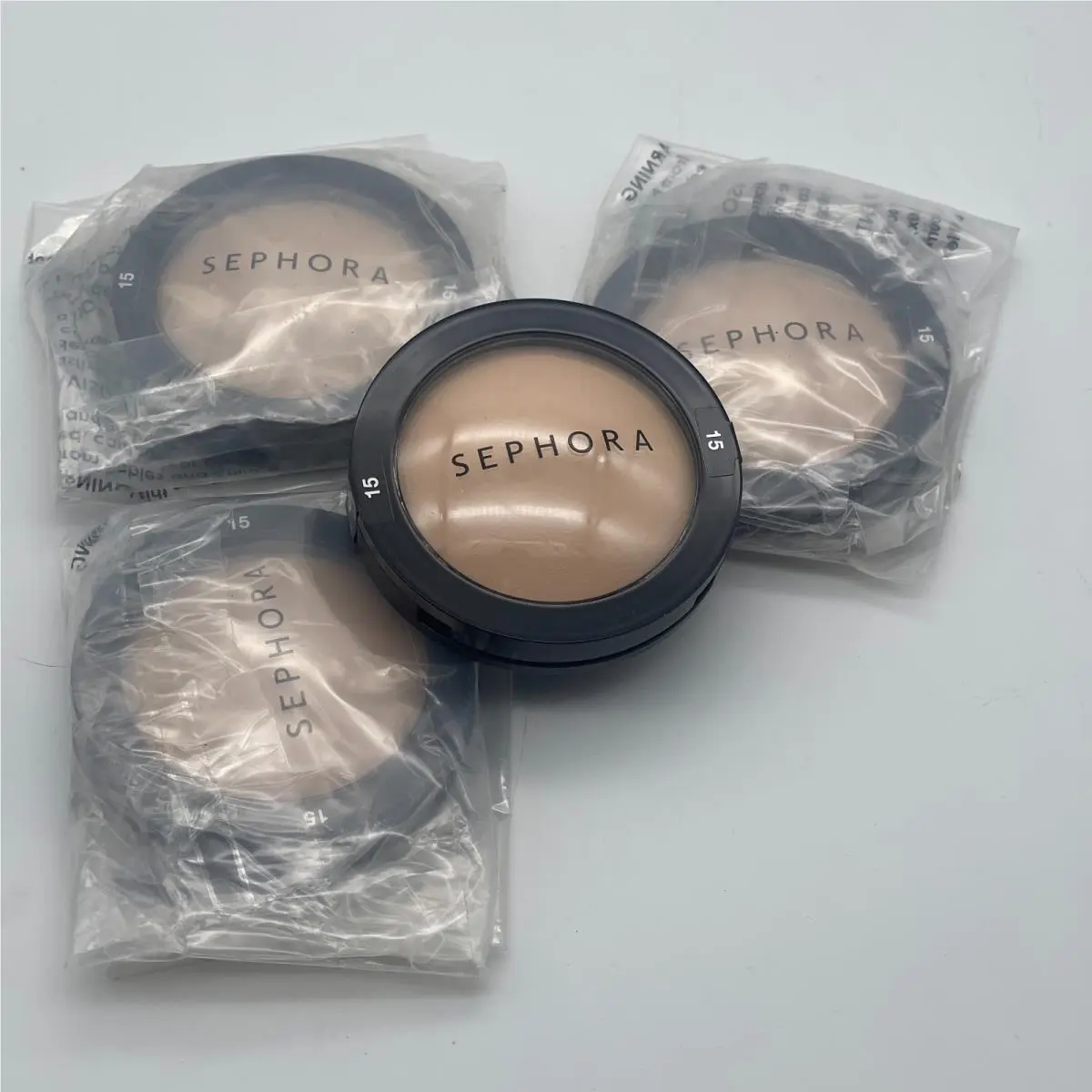 4x Sephora Microsmooth Multi-tasking Baked Face Powder Foundation - 25 Beige