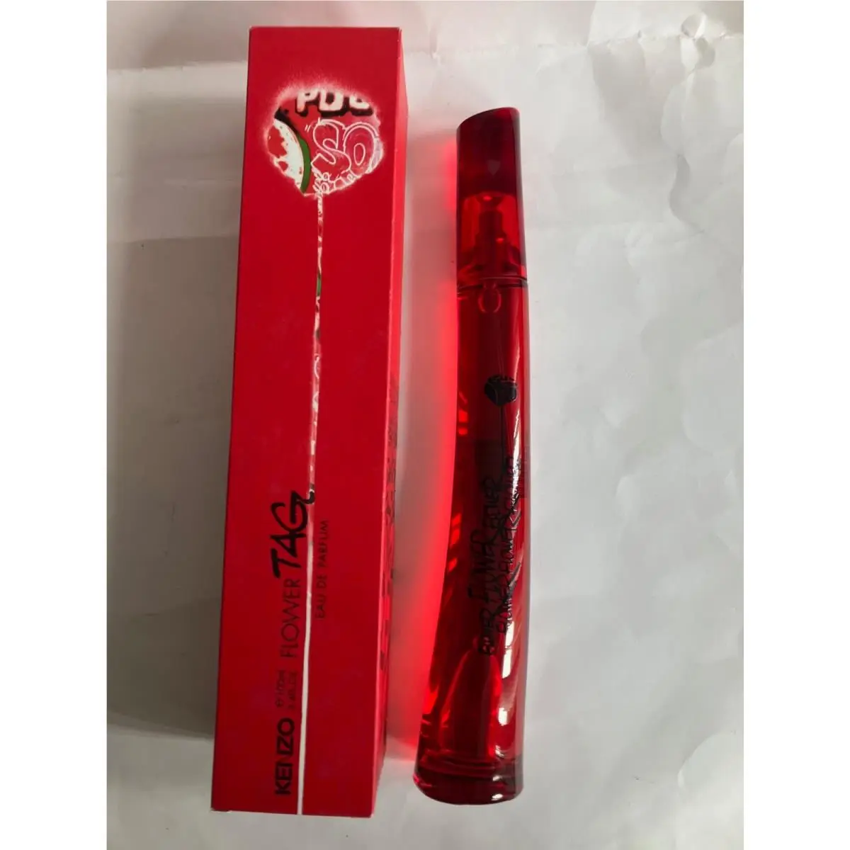 Kenzo Flower Tag 3.4oz Edp Spray For Women No Cello