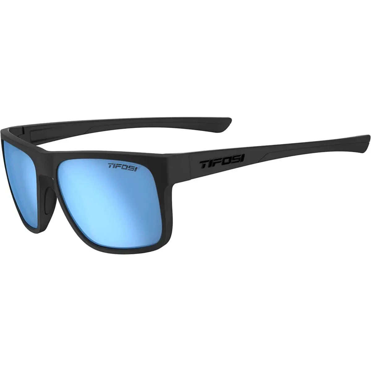 Tifosi Optics Swick Polarized Sunglasses Blackout/sky Blue Polarized One Size