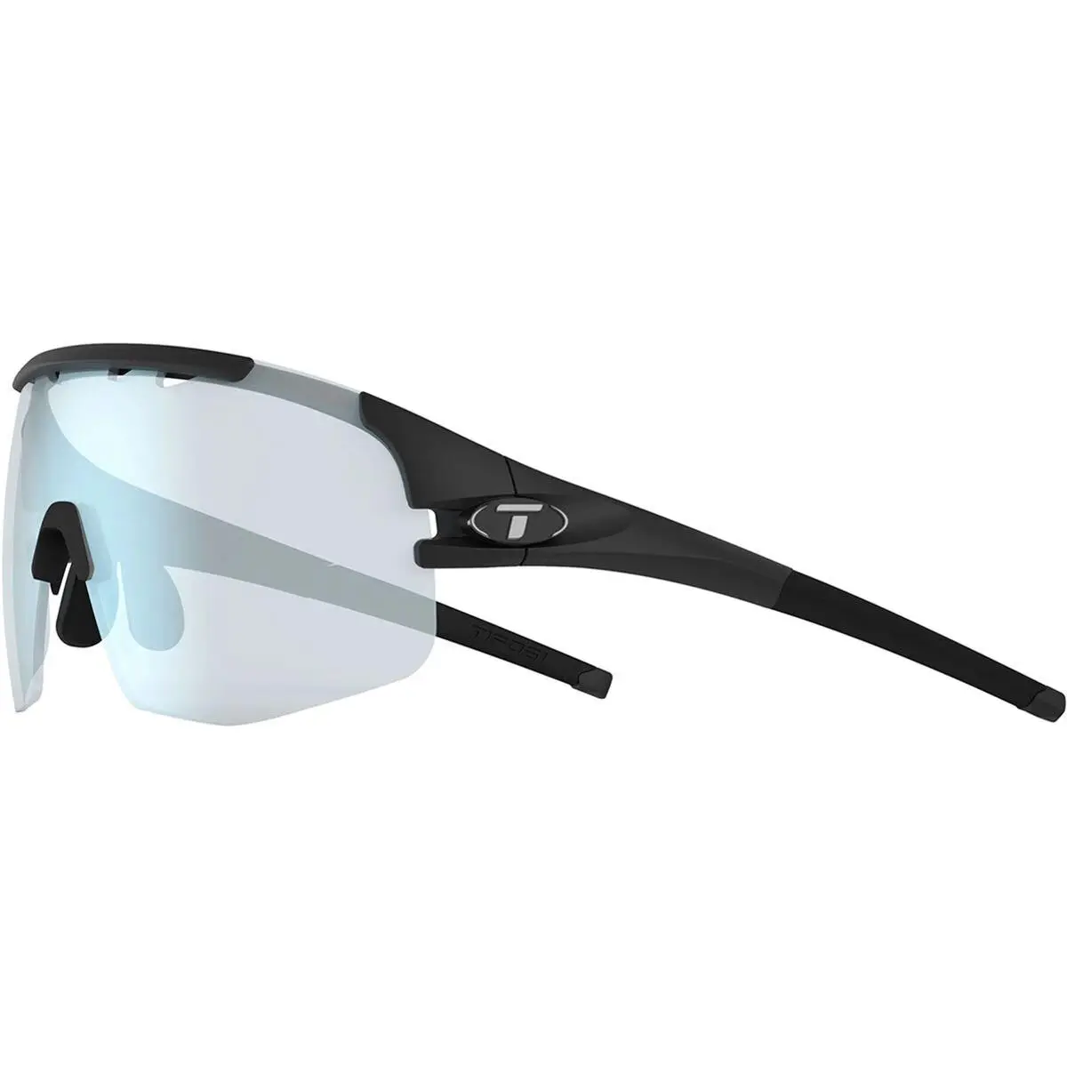 Tifosi Optics Sledge Lite Photochromic Sunglasses Matte Black/clarion Blue Fotot