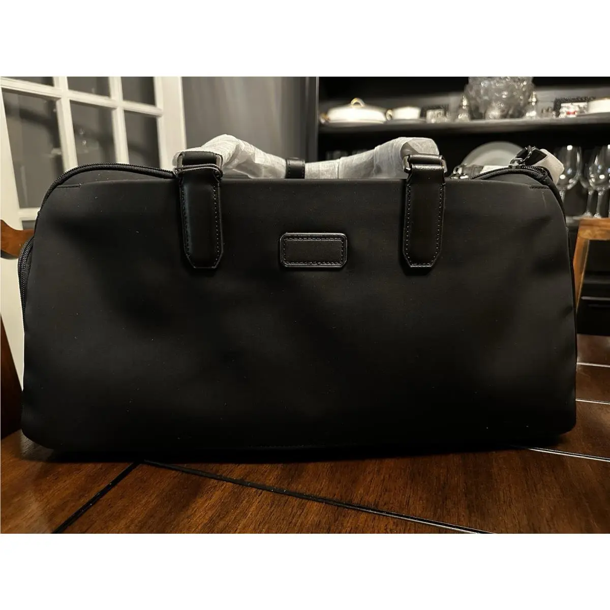 Tumi Port Weekend Harrison Black Duffel