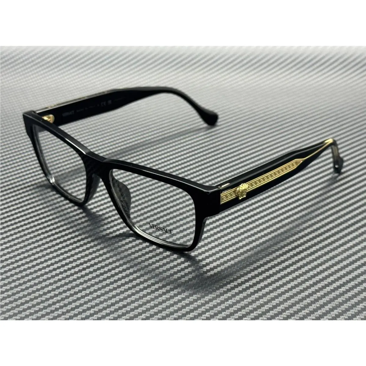 Versace VE3390U GB1 Black Men`s 56 mm Eyeglasses