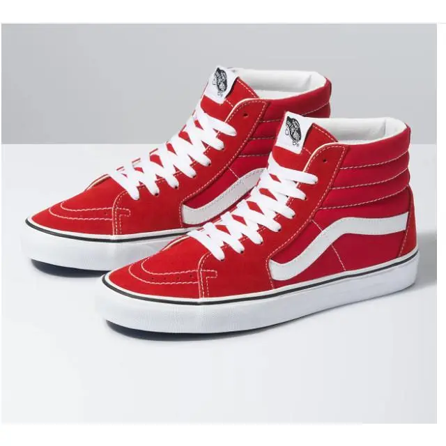 Vans Sk8- High Racing Red