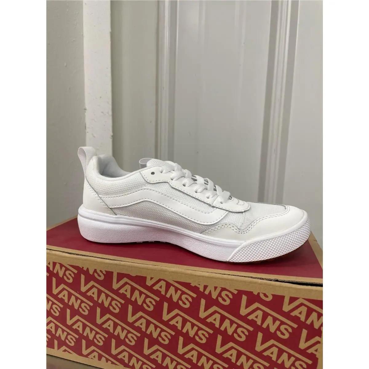 Vans Women`s Range Exp Casual Shoes - Mesh True White